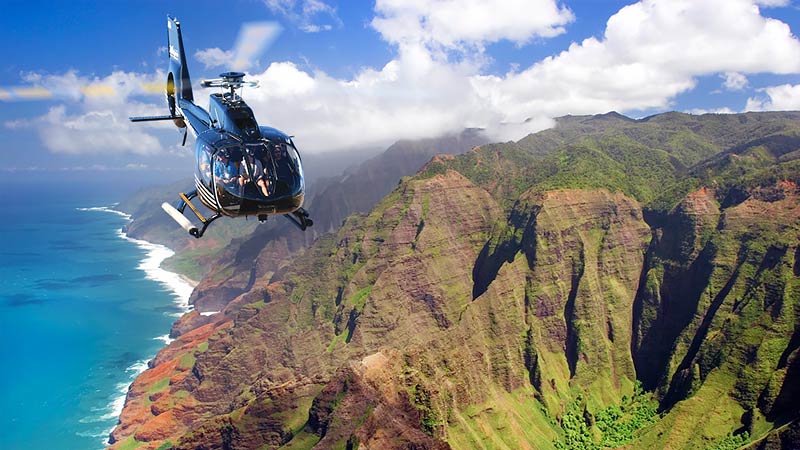 helicopter tours from princeville kauai