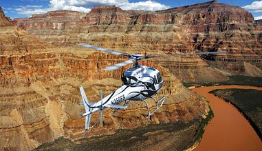 Grand Canyon West Rim Helicopter Tour, Above and Below the Ri