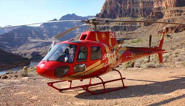 Helicopter Ride Grand Canyon West with Landing and West Rim Entrance