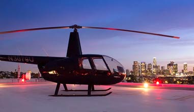 Private Helicopter Ride Los Angeles, Downtown Landing Tour