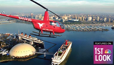 Private Helicopter Ride Los Angeles, Long Beach and Harbor