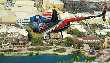 Helicopter Ride Orlando, Theme Parks and Celebrity Homes