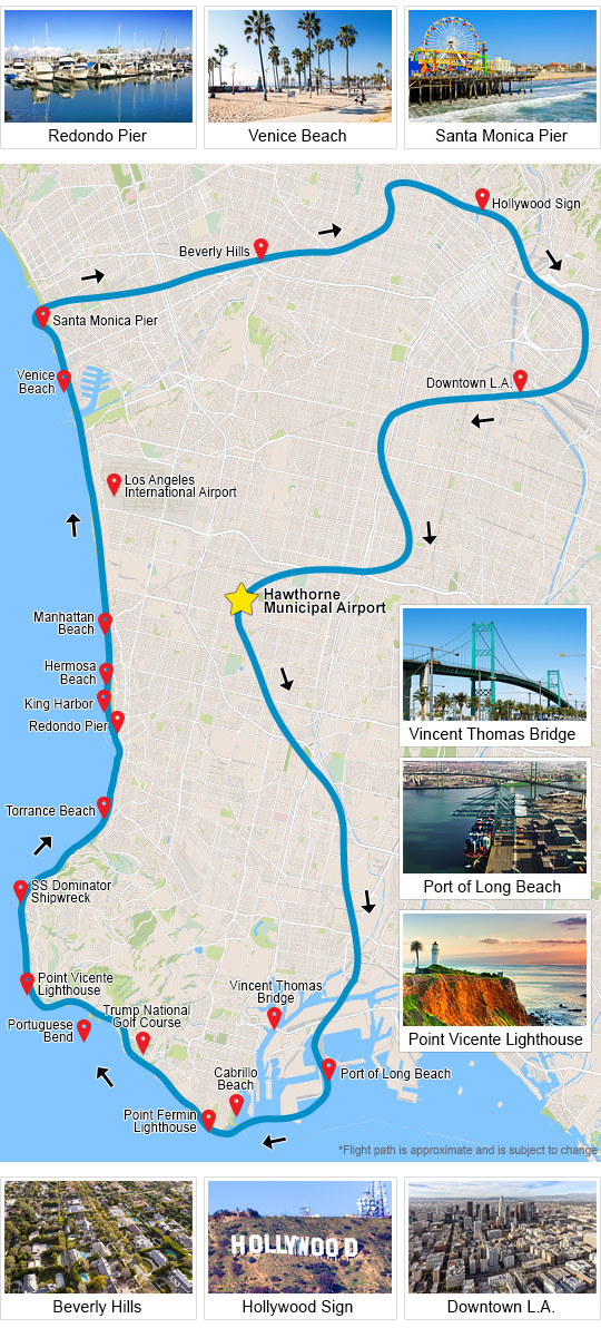Private Helicopter Ride Los Angeles - 1 hour